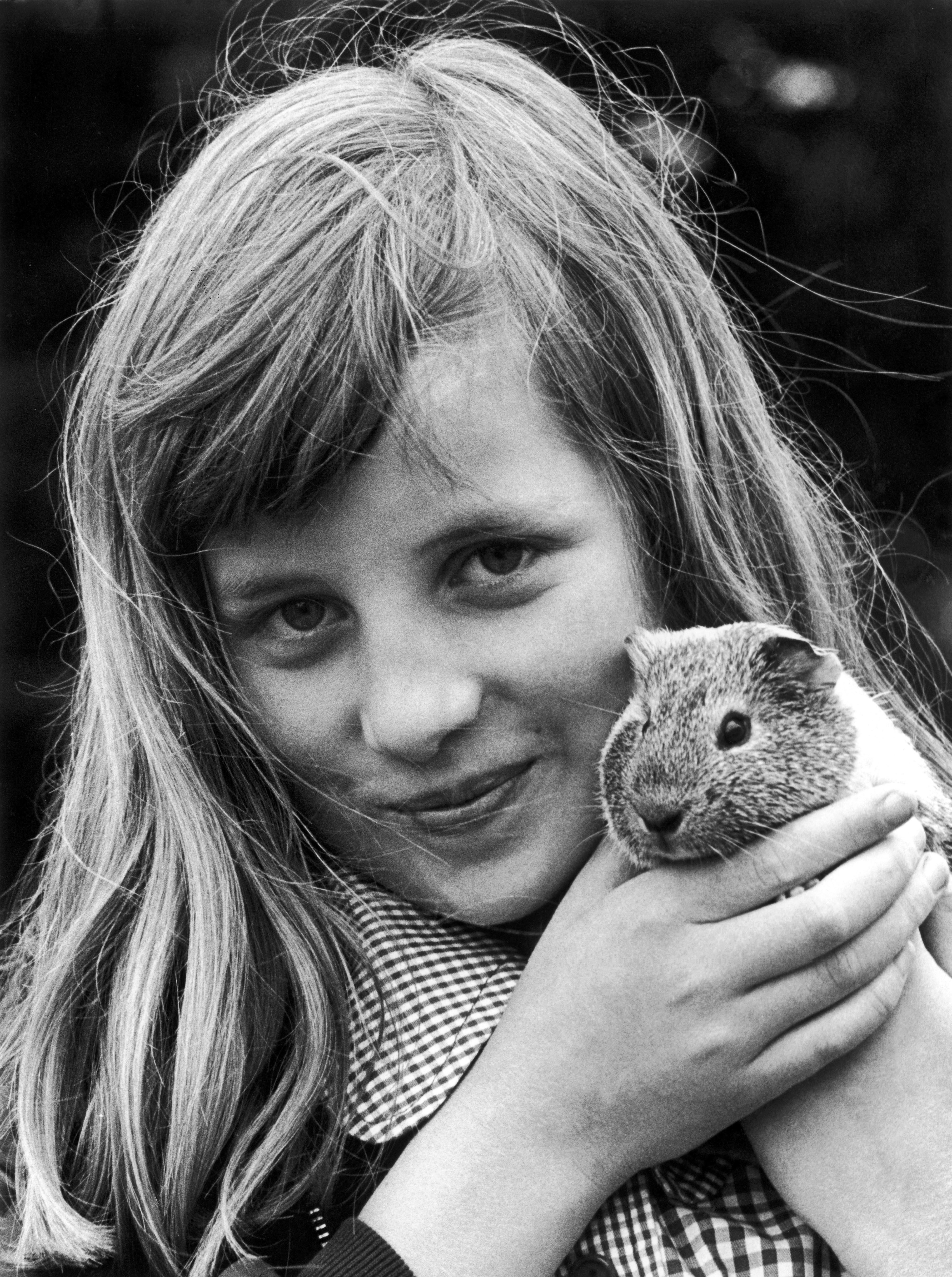Princess Diana as a child